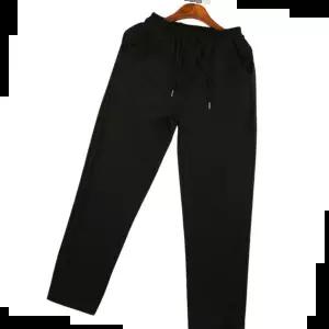 커플츄리닝 세미 일자핏 남여공용 슬랙스 빅사이즈 밴딩 팬츠