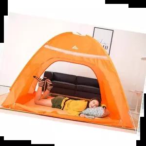 난방텐트 런웨이브 양문형 난방텐트(3-4인용)