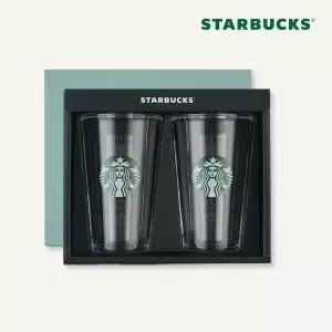 [스타벅스] 사이렌 글라스 500ml (2P) 기프팅