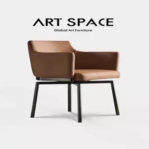 식탁 회전 의자 인테리어 체어 팔걸이 반투명 린넨 카페 가정용 베스트리빙 홈바