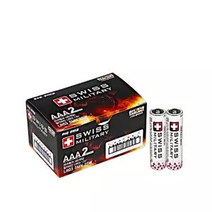 스위스밀리터리 알카라인 AAA건전지 KC인증