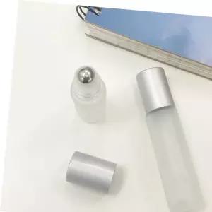 롤공병 여행용 롤링 컬러 유리 롤온 공병 반투명 화이트 10ml