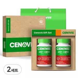 세노비스 오메가3 울트라 55g 쇼핑백 100정 2세트 선물 스승의 날 건강차 돌잔치 다과 결혼식