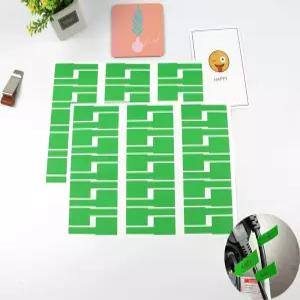 네임스티커 케이블 전선 이름표 네임택 스티커 그린 30P 전선라벨 전선정리