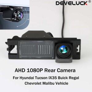 현대 투싼 IX35 뷰익 리갈 쉐보레 말리부 차량용, 170 조절 가능한 어안 , AHD 1080P 나이트 비전 후면 카메라