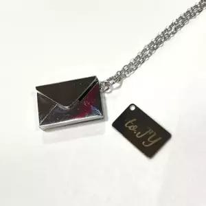 팬던트 악세사리 커플 각인 행운 써지컬 여자친구 편지 애인 레터링 선물 남자친구 목걸이