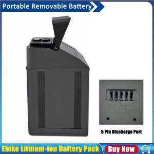 전기 자전거용 탈착식 리튬 배터리 Freego X2 DEEPOWER X20 Ebike EKX T1 X21 먼지 60V 30Ah 48V 20Ah