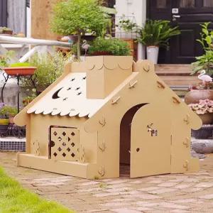 대형 종이집 재료 작은 로보트 박스키트 놀이 우주선 세트 이글루 박스 미술 페이퍼하우스