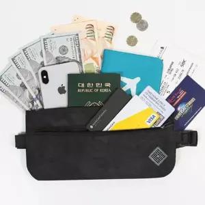 여권 지갑 경량 안전 필수품 rfid 차단 지갑 해외 여행용 소매치기 주머니 슬림형 벨트형 다용도 휴대용