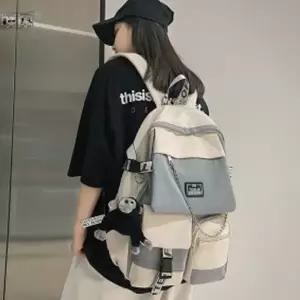 데일리 백팩 심플 패션 가벼운 캐주얼 백팩 나일론 빅사이즈 직장인 코듀라 새학기 스트릿 배낭 등교 토트