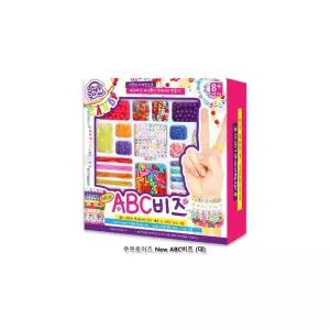 쿠쿠토이즈 New ABC 비즈 대/구슬 공예 만들기 DIY 공작 재료 컬러 어린이 유아 유치원 방과후 초등생 키즈
