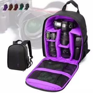 사진 장비 백팩 여행용 방수 렌즈 카메라 백팩 수납 용품 dslr 미러리스 가방 공간 보호 분리