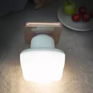 큐방부착 밝기 조명등 색상변환 버섯돌이 무드등 Aue3+8hHC