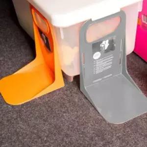 트렁크 수납 홀더 자동차 블록 정리함 차량용 트렁크 고정대 칸막이 짐받이 받침대 납품 용수 장치