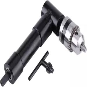 직각 드릴 척 알루미늄 헤드 굽힘 익스텐션 90도 부착 어댑터 8mm 육각 생크 파워