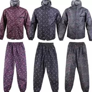 성인 방수 우의 얇은 휴대용 작업용 꽃무늬 작업 우의 생활 작업복 방수복 여름 하의 낚시 상의 등산