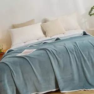 극세사 촉감 캠핑담요 차박 이불 기모소재 사계절 침대덮개