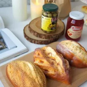 맛있는 디자인 가짜음식 진짜같은 모형 말랑말랑 호밀빵 모형음식 모형음식미니어처