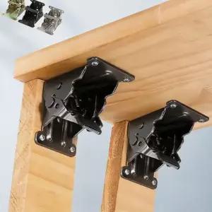 상다리 브라켓 테이블 diy 철재 접이식 상다리 부품 하드웨어 다용도 받침대 지지대 경첩 폴딩 조립 상판