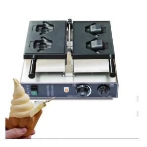 카페 숍용 Shaka-Boom 와플 콘 기계 Dole Whip 만들기 Taiyaki 메이커 하와이 스타일 스낵 요리 장비