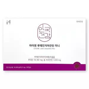 안국건강 아이원 루테인 지아잔틴 미니 90.91mg X 180캡슐 1박스