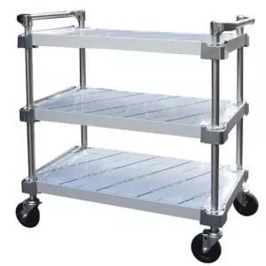 서빙 카트 핸드카 음식 운반 식당 드레싱카 3단