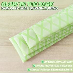 1개 형광 튜빙 미끄럼 방지 열수축 튜브 비율 낚싯대 또는 DIY 전기 절연용