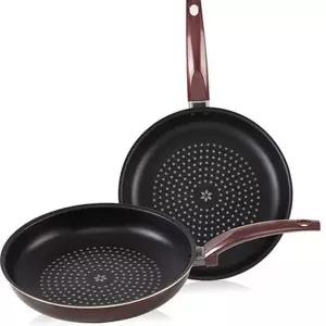 가스 렌지 후라이팬 가정용 편수 논스틱 인덕션 후라이팬 통삼중 28cm 베이클라이트 손잡이 궁중