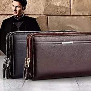 실용적 수납 생활방수 고급진 가죽 클러치백