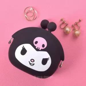 산리오 쿠로미 실리콘 가마구치 파우치(동전지갑)(781333)