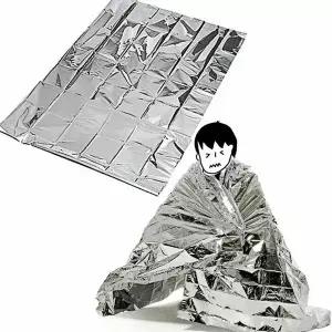 TBZ 레저 캠핑 은박 비상담요(소형) 1개