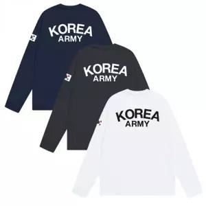 쿨 드라이 긴팔 군인 티셔츠 ROKA 긴팔티