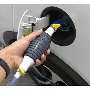 깜도리2 석유 기름 오일펌프 자바라 수동 주유기