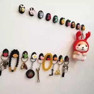 안경걸이 과일모양 다용도걸이 벽홀더