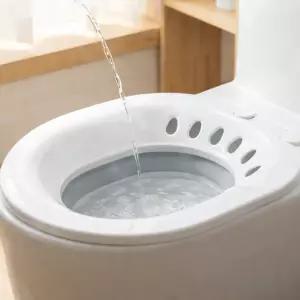 가정용 임산부 좌변기용 좌욕기 치질 환자 접이식 대야세트