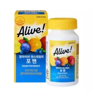 얼라이브 원스데일리 포맨 멀티비타민 60정, 1개