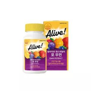 얼라이브 원스데일리 포우먼 멀티비타민 60정, 1개