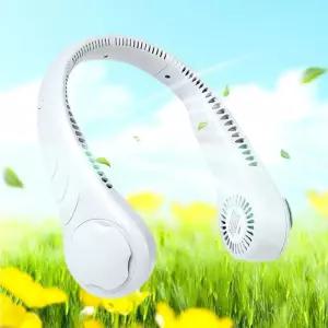 DOMOA 네오풍 넥밴드 U자형 넥선풍기 휴대용 선풍기 NEO-P02 화이트