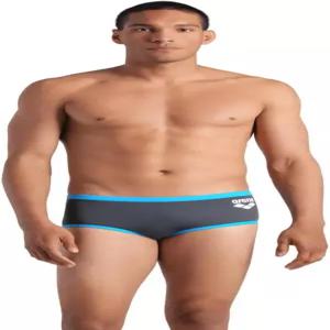 아레나 남성 원 빅 로고 로우웨이스트 수영 쇼트 풀 연습 운동 수영복