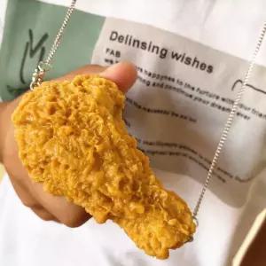 아이디어상품 소품 치킨 목걸이 쓸데없는 느낌상점 기발한 선물 행사용품