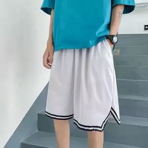 남성 7부 반바지 데일리반 루즈핏 통풍 남성 밴딩 반바지 여름 트레이닝 츄리닝 스포츠 운동복 캐주얼