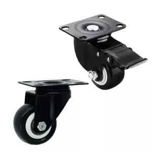 회전캐스터 우레탄 바퀴1P 가구 의자 캐리어 카트바퀴