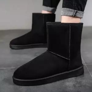 남성방한부츠 남자 부드러운 기모 방한부츠 베이직 귀여운 부츠