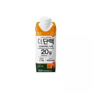 빙그레 더단백 드링크 카라멜250ml 1개/단백질쉐이크/유통기한26.05월제품