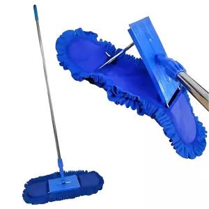 교실 미세먼지 청소 60cm 극세사 리스킹 대걸레 유희실 머리카락제거 호텔 고양이털 건물로비