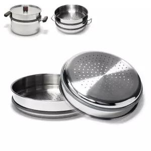 찜받침 국내산 키친아트 304스텐 찜기 찜판 스티머 36cm