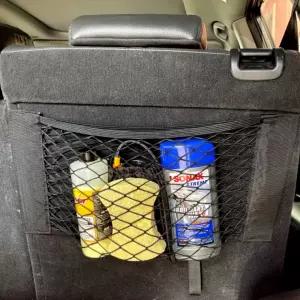 찍찍이 트렁크 정리 그물망 40x25 네트 트렁크 차량용신발장 그물망 정리