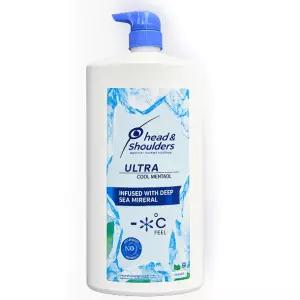 헤드앤숄더 울트라 쿨멘솔 샴푸 1.8L 대용량 두피쿨링 비듬케어 1800ml