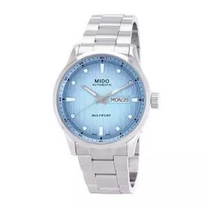 미도 멀티포트 M 프리즈 오토매틱 블루 다이얼 남성 시계 SSPHHWJG 932506