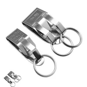 스텐 허리 벨트 클립 키링 키 홀더 1구 벨트클립